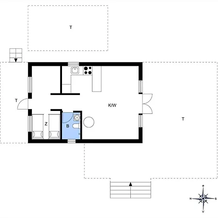 בית נופש N338-karrebaeksminde-strandskadevej-1