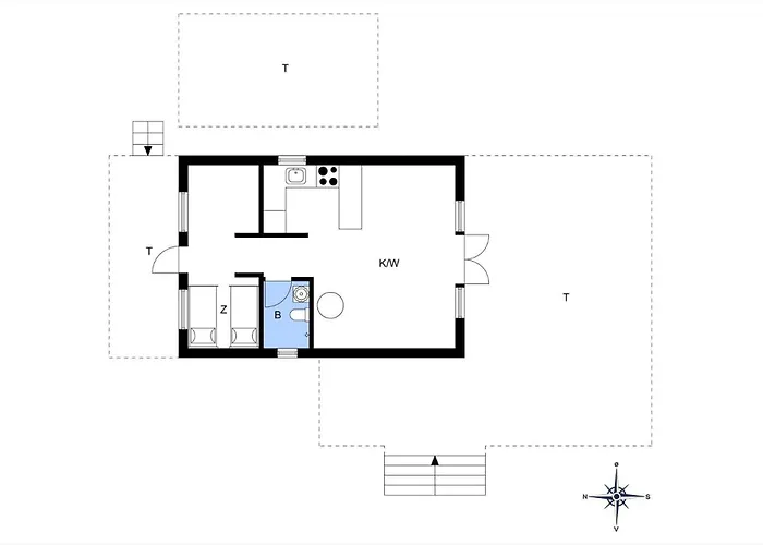 بيت للعطل N338-karrebaeksminde-strandskadevej-1